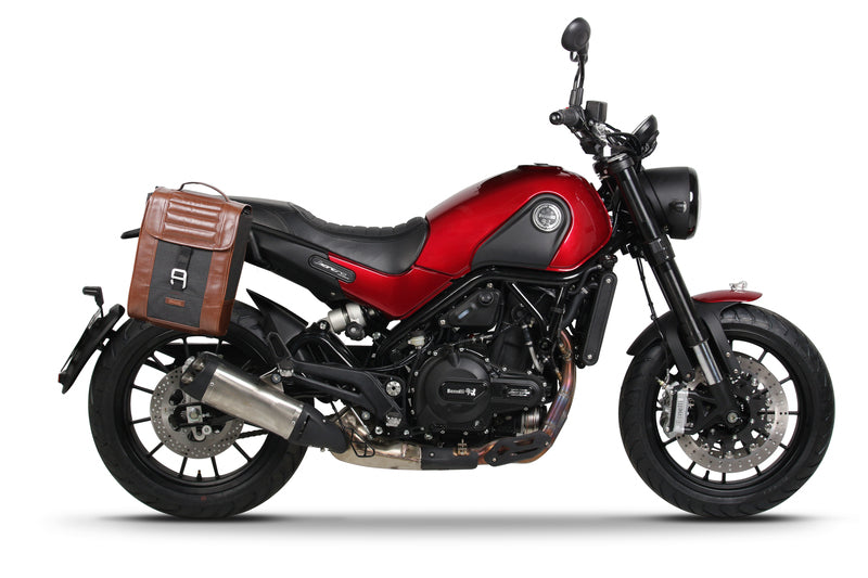 SHAD SIDE BAG DRIEB CAFÉ RACER BENELLI v B0ln57SR