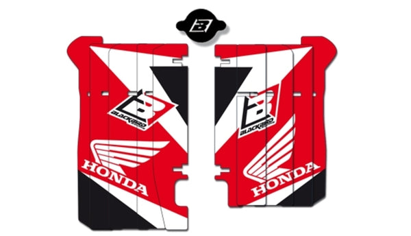 Blackbird Dream Graphic 3 Radiator's Louver's Decalkit - Red - Honda CRF450R - A104E
