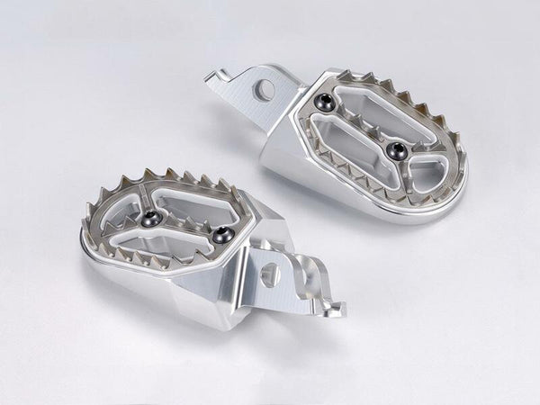 Bihr Evolution Footpegs Silver Hondal13AS-503S
