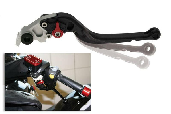 Bihr ľavý skladací život eloxovaný hliník BlackA31F-4005L