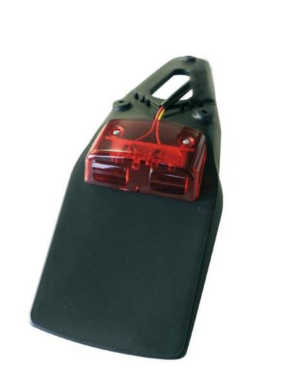 Bihr Reaar Fender Extension Black w/ LED svetlo-6199