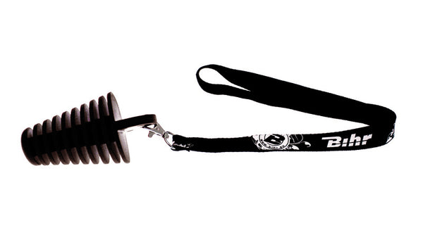 Výfuková zátka BIHR 2-zdvih čierna Ø14 až 37MML35-63501K