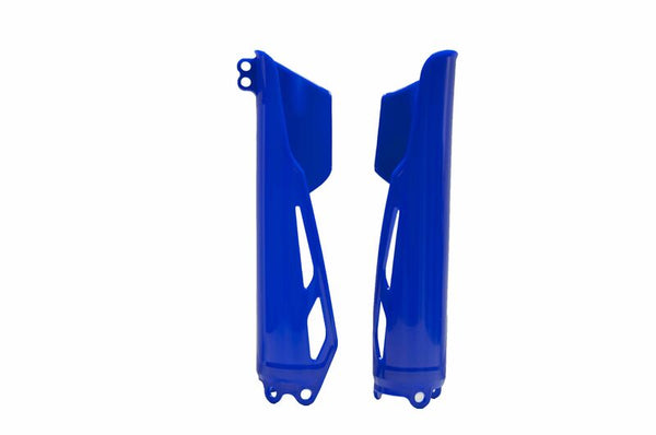 RaceTech Fork Guards - Blue R -pscrfbl0019