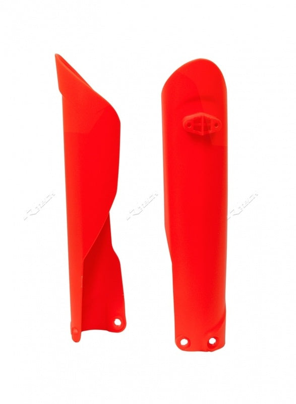 RaceTech Fork Guards - Neon Orange R -PSKTMAN0016