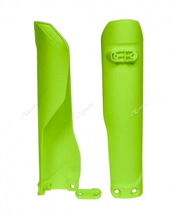 RaceTech Fork Guards - Neon Yellow R -PshSQGF0016