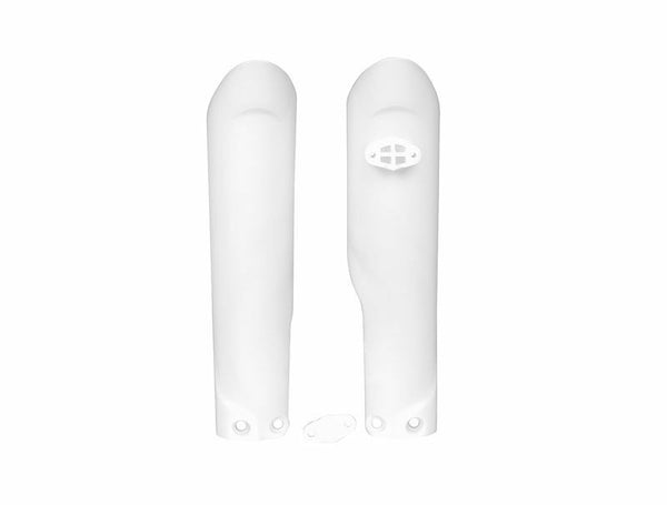 RaceTech Fork Guards - White R -psktmbn0185
