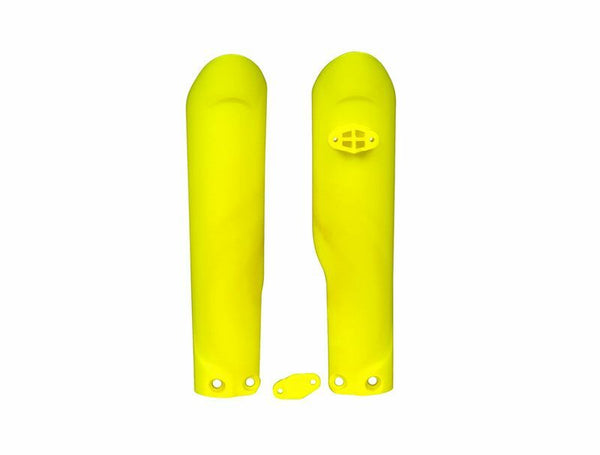 RaceTech Fork Guards - Yellow R -PSKTMGQ0185