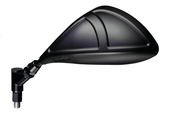 BIHR Light Mirror Universal M10/125 - čierny (pár) AA2990095B