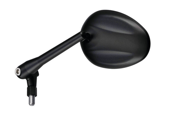 Bihr Pebble Mirror Universal M10/125 - čierny (pár) AL9990095B