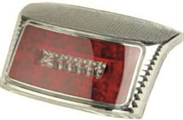 V Časti zadné svetlo R8 LED Chromed Chromed MBK/Yamaha 6F1B1R0S2B