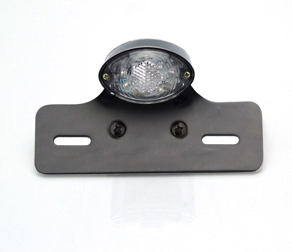 V Parts Ogan Reaar Light W/ LICENSE PLAT HOLDER Black Universal 034-1-Br