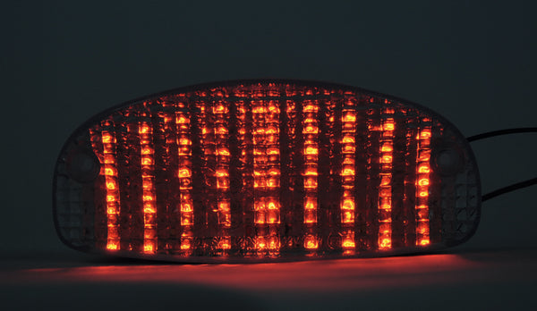 Bihr LED medveď svetlo s integrovanými blinkermi-Honda Hornet 600-TZH-052-Inter