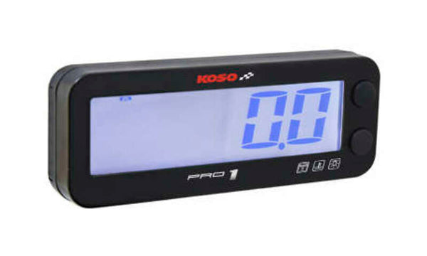 KOSO PRO-1 REV-Counter LCD Multifunkcia Black BA054000