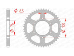 AFAM Steel Standard Rear Sprock 12227 - 428