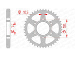 AFAM Steel Standard Rear Sprock 16401 - 530