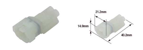 Tourmax Vodotesný ženský konektor 090 (FRSH) -2-pól-EETP-44