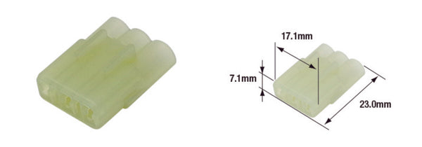 Tourmax Waterproof Mužský konektor 090 (FRSH) -3-pól-EETP-106