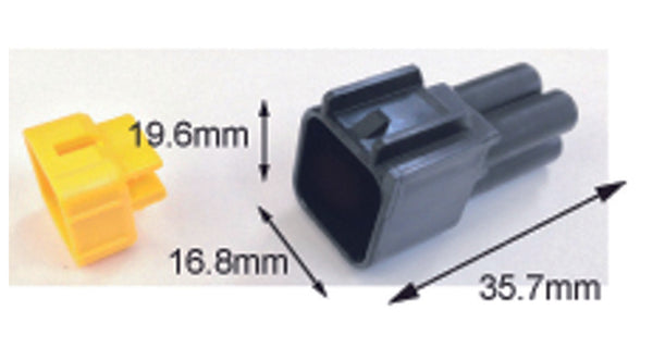 Tourmax Waterproof Mužský konektor 090 (FRW) -4-Pole-EETP-59