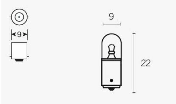 V Časti T85 žiarovky 6V 4W - x10 14682