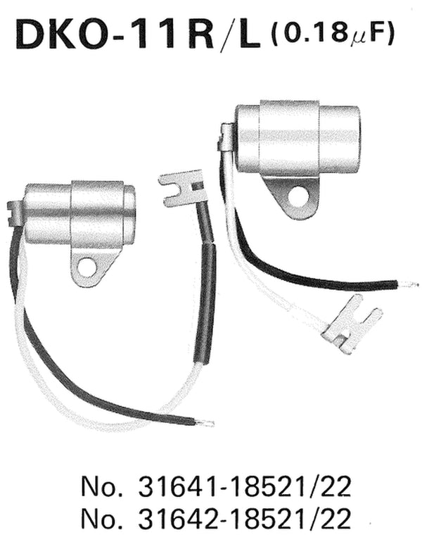 Turmax kondenzátor Suzuki DKO-11R