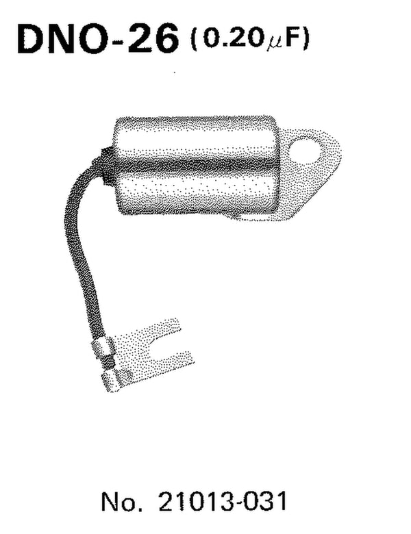 Kondenzátor Tourmax Kawasaki DNO-26