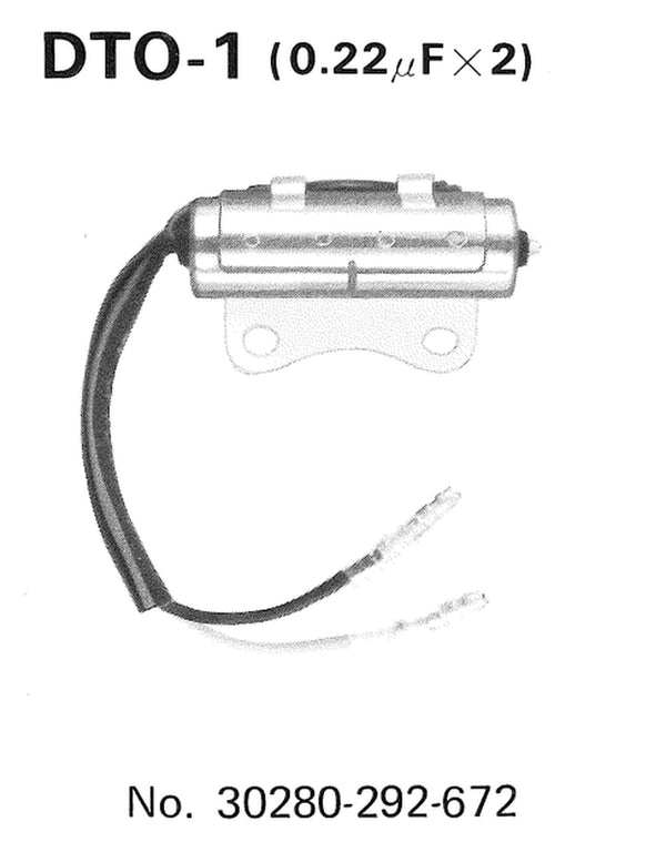 Kondenzátor Tourmax Honda/Kawasaki DTO-1