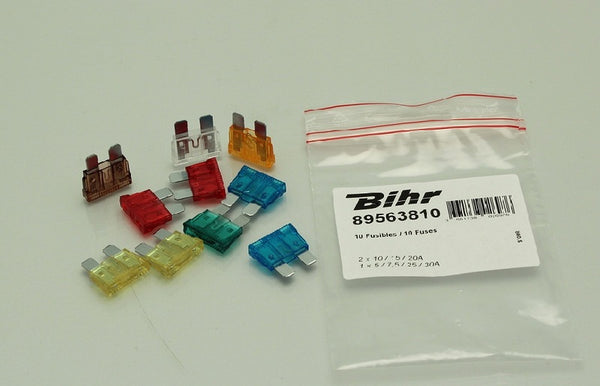 Bihr mini-fuses set 10-pack-A0016450