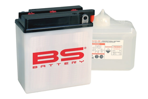 BS Battery High-Performance Battery with Acid Package - BB2.5L-C2 