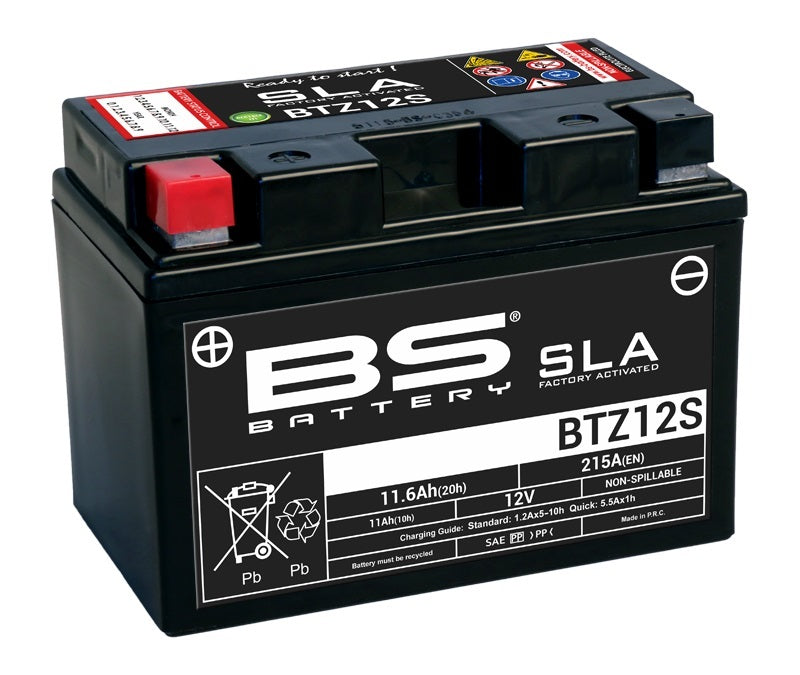 BS batéria SLA Battery Free Továreň Aktivovaná továreň - BTZ12S