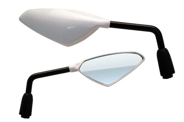 V Časti veterné zrkadlo Universal M10/125 - biely (pár) E778BL