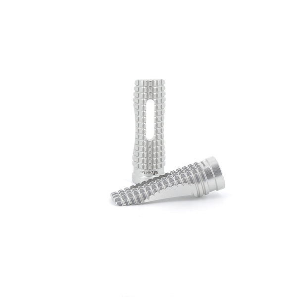 V PARTS Evo 2 Foot Pegs Aluminum 050000700.NG10 