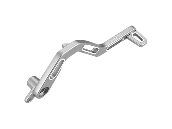 V PARTS Brake Pedal Aluminium Grey Derbi ASH-12-SILVER 