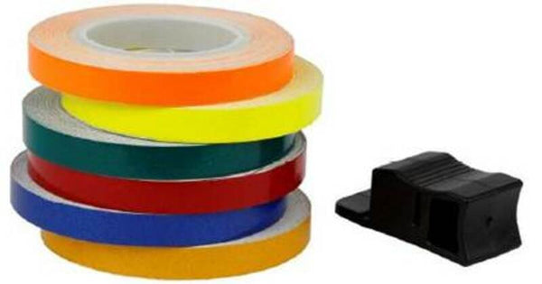 V Parts rim decal - 6 m x 7 mm - pink - P9C9900p1b