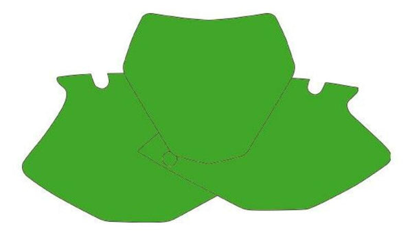 Blackbird Plate Stickers Yamaha YZF450 3220/000008