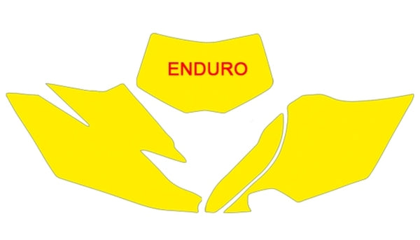 Nálepky na dosku Blackbird Green Yamaha WR450F 3221/000008