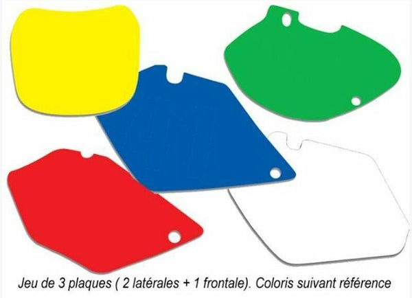 Blackbird Plate Stickers White TM 3814/000005