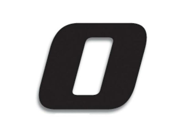 Číslo pretekov Blackbird 0 20x25cm Black 5049/20/0