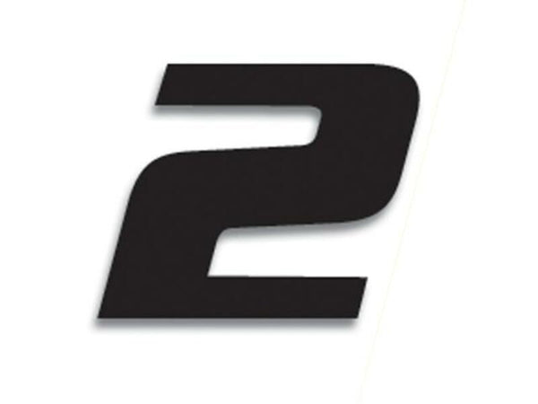 Blackbird Race číslo 2 20x25cm Black 5049/20/2