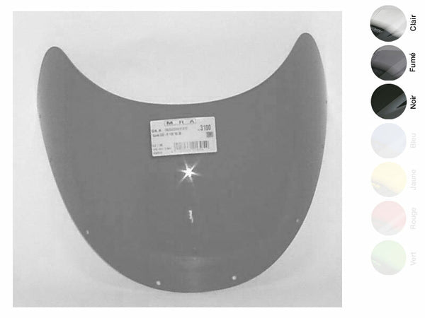 MRA pôvodne tvarované čelné sklo „O“ Clear 4025066213016