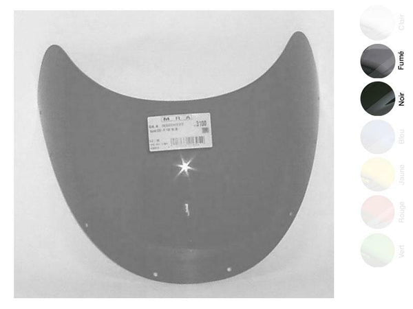 MRA Originally-Shaped Windshield "O" Black 4025066213092 