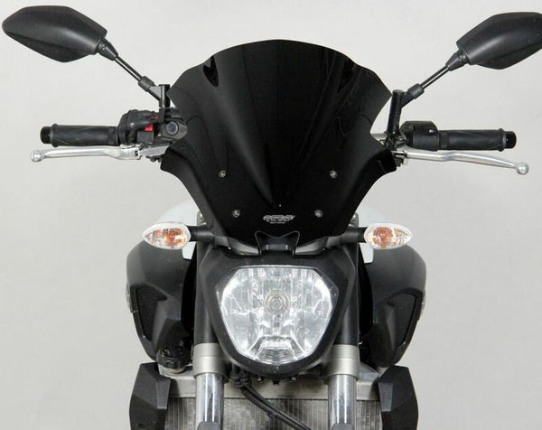 MRA závodné čelné sklo "NRM" čierna