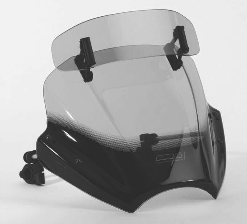 Mra Variotouring "Vtnb" Windshield -With Spoiler - Naked Bikes Black 4025066115198