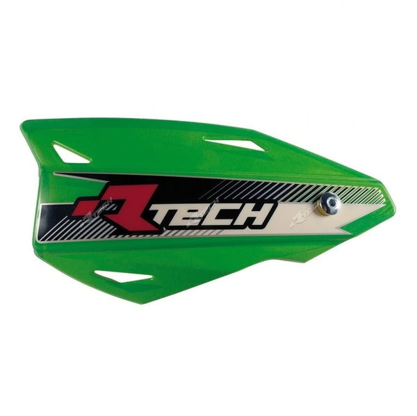 RaceTech Vertigo Hanguards nastaviteľný zelený r-kitpmvtve00