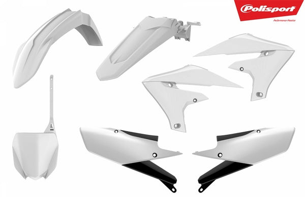 Plastová súprava polície White Yamaha YZ450F 90767
