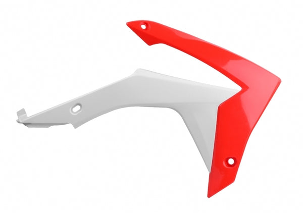 Radiátor policajnej brány pokrýva OEM farbu červená/biela Honda CRF250R/CRF450R 84171001