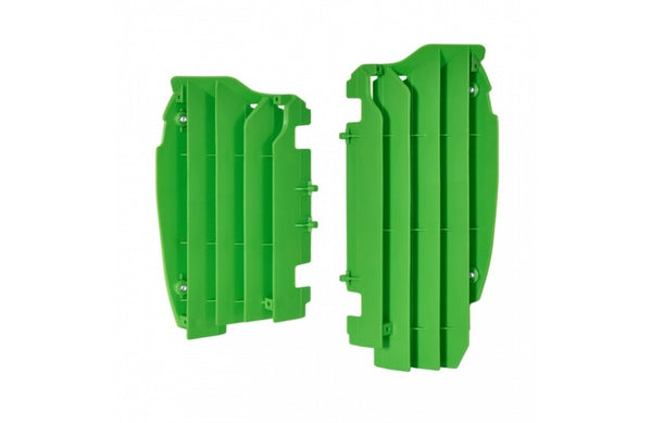 Policeport Radiator Louvers Green Kawasaki KX450F 84578002