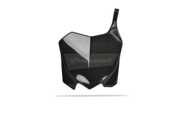 Polovnítka predného čísla Black Honda CRF250R/CRF450R 86567002