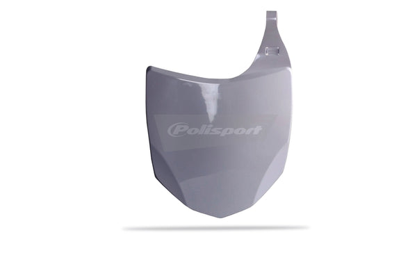 Police Port Front Number Plate White Kawasaki KX250F/KX450F 86568002