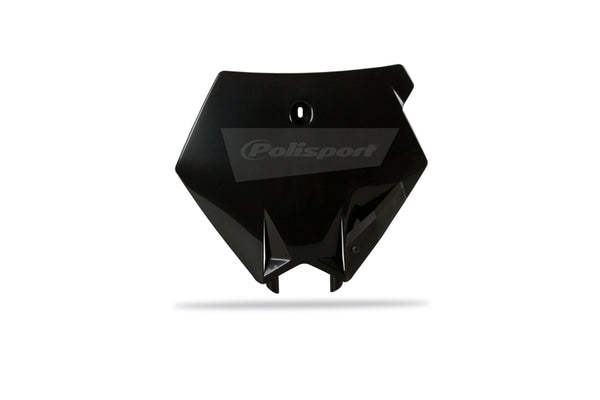 Policajný prístavný číselný štítok Black KTM 86609001