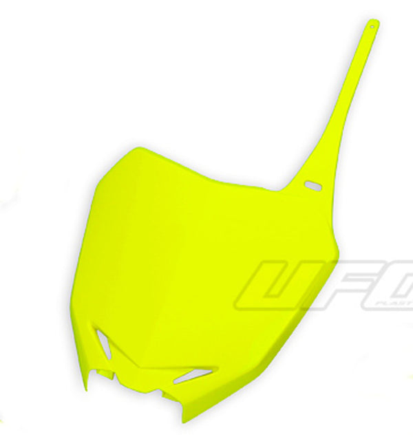 UFO predné číslo NEON YELTHLE SUZUKI RM-Z250 SU04919#DFU